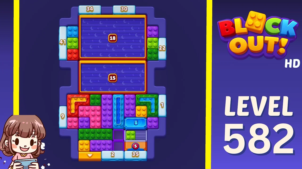 Block Out Level 582 gameplay