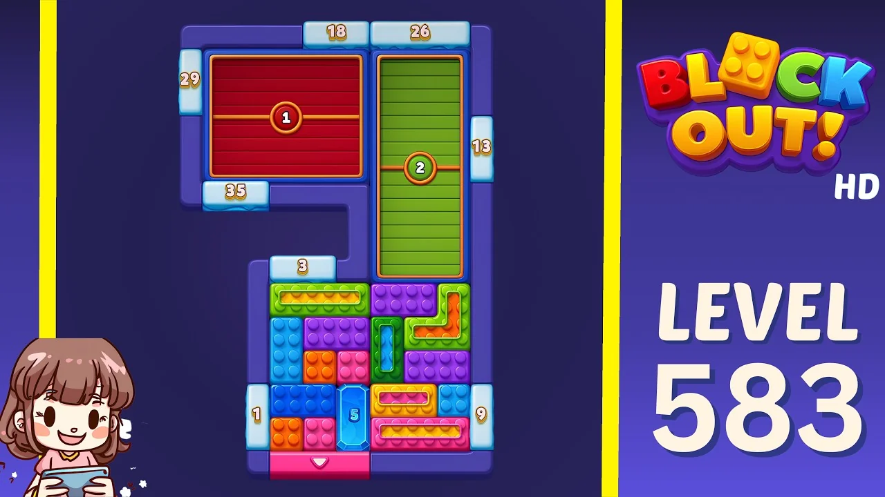 Block Out Level 583 gameplay