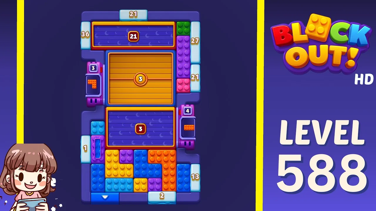 Block Out Level 588 gameplay