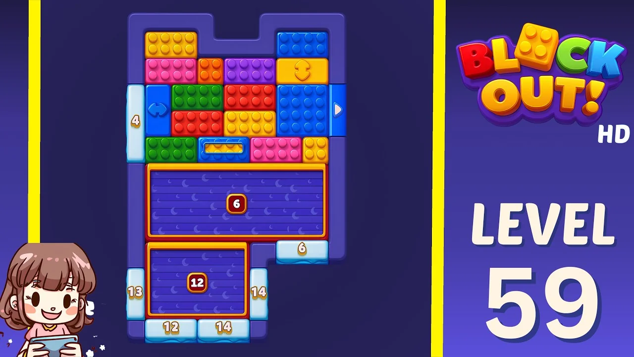 Block Out Level 59 gameplay