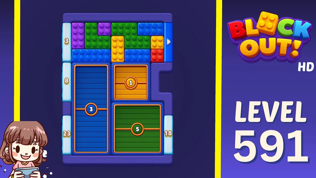 Block Out Level 591 gameplay