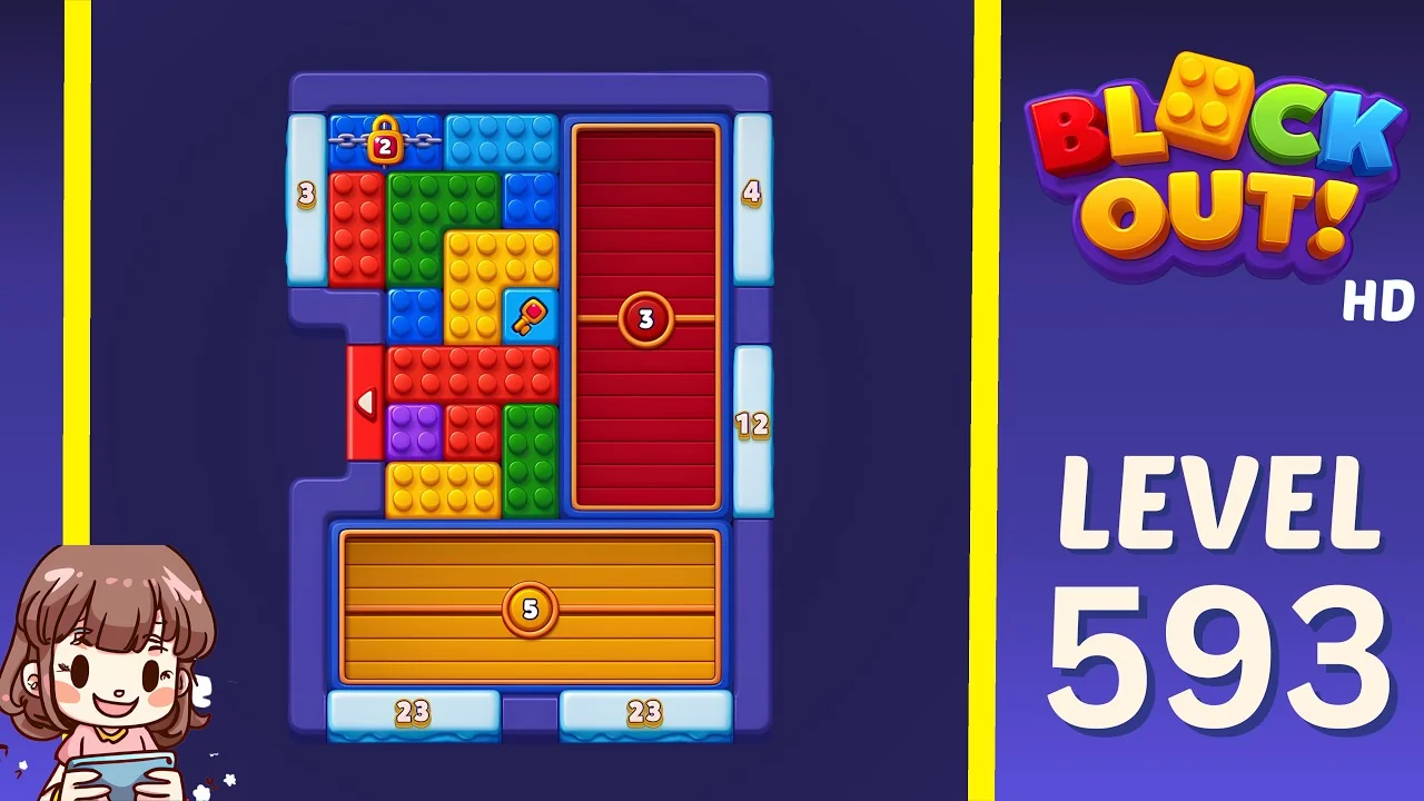 Block Out Level 593 gameplay