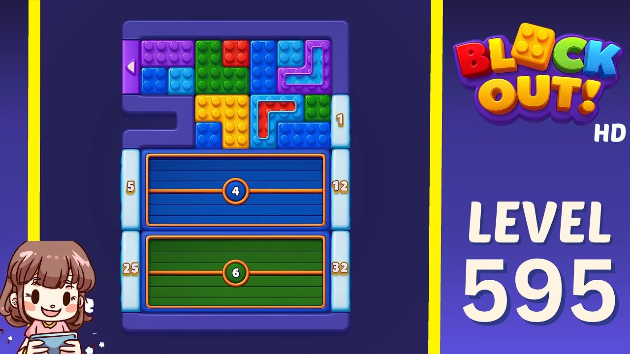 Block Out Level 595 gameplay