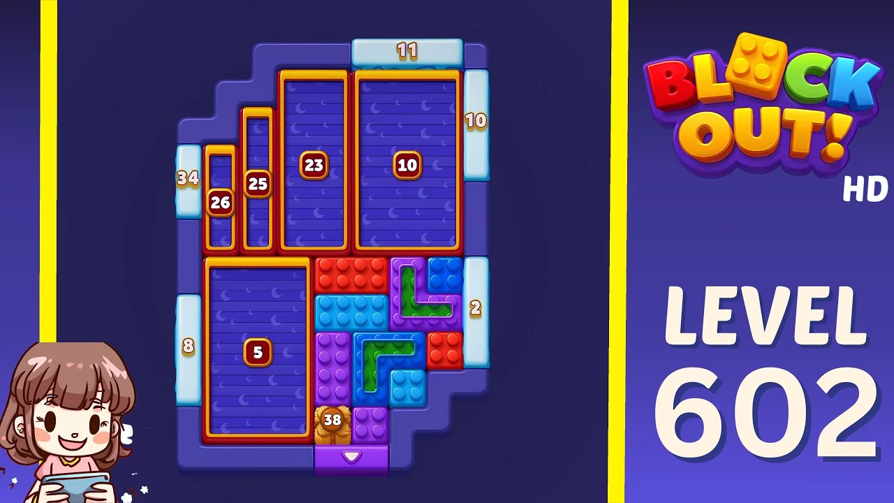 Block Out Level 602 gameplay