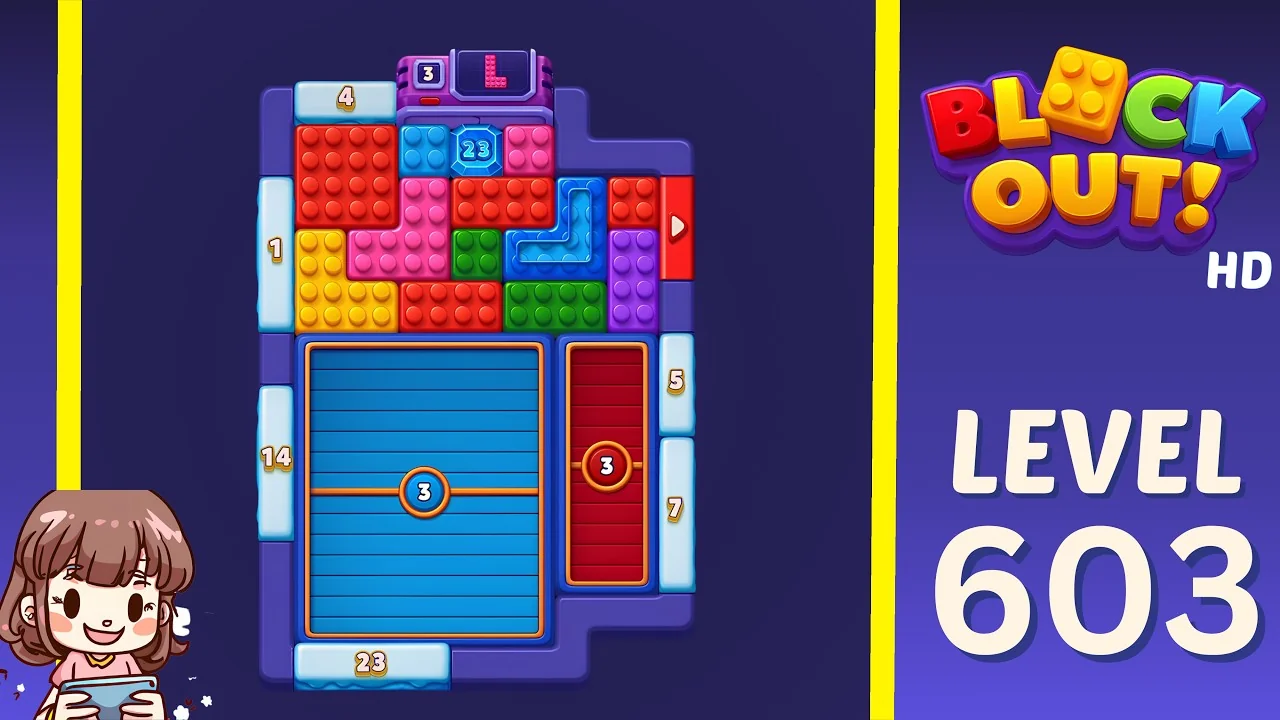 Block Out Level 603 gameplay