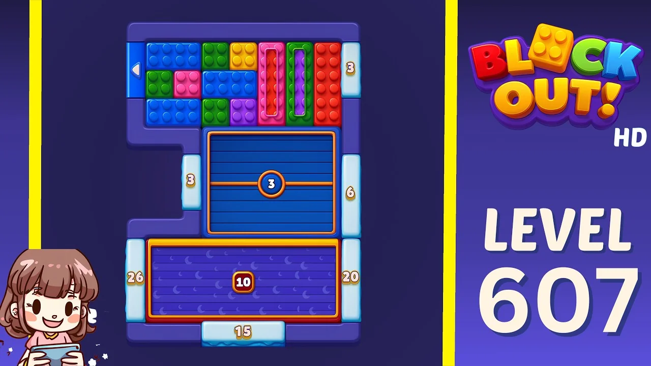 Block Out Level 607 gameplay