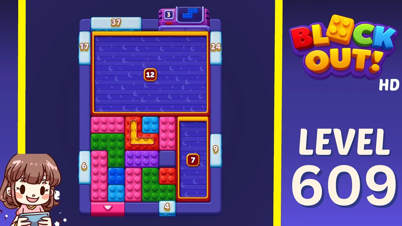 Block Out Level 609 gameplay