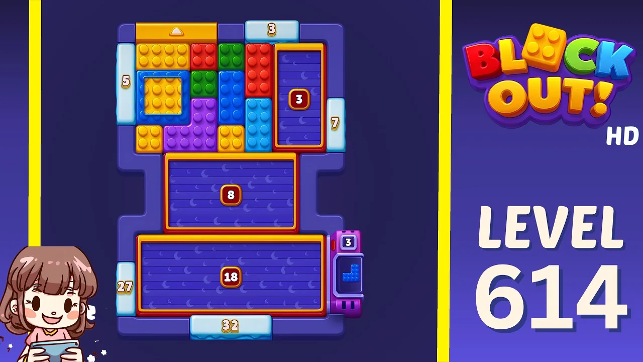 Block Out Level 614 gameplay