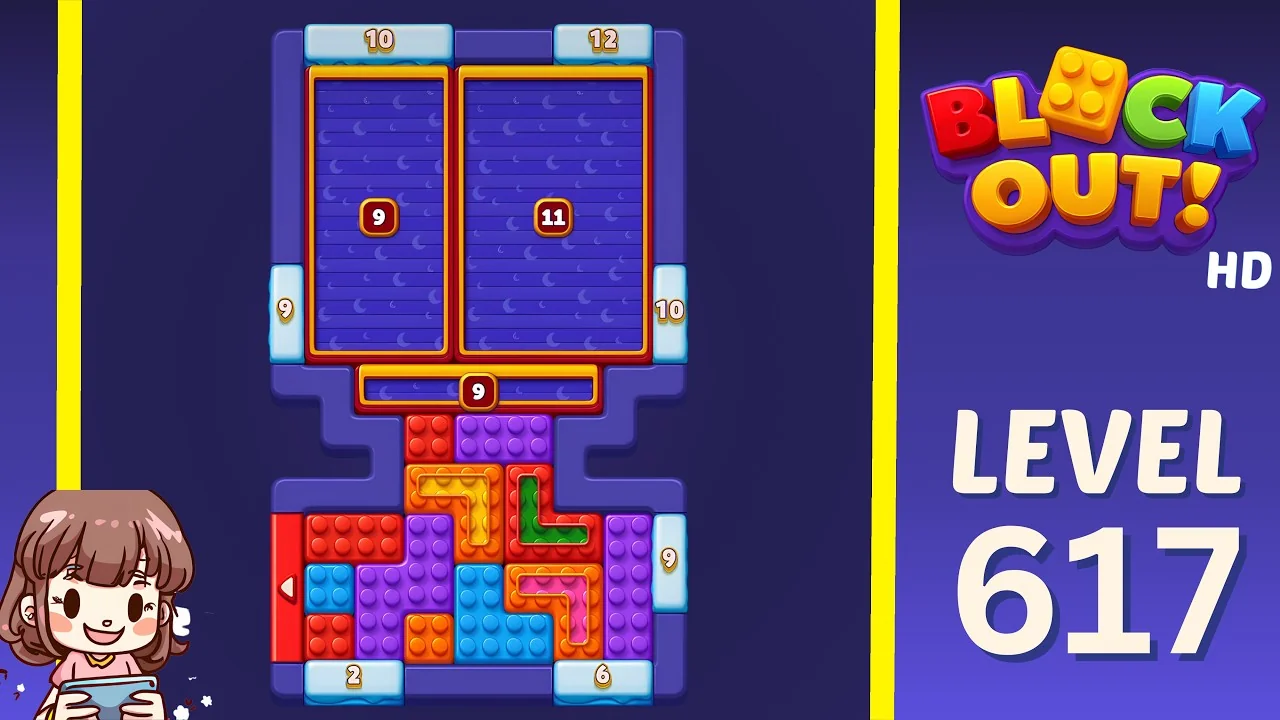 Block Out Level 617 gameplay