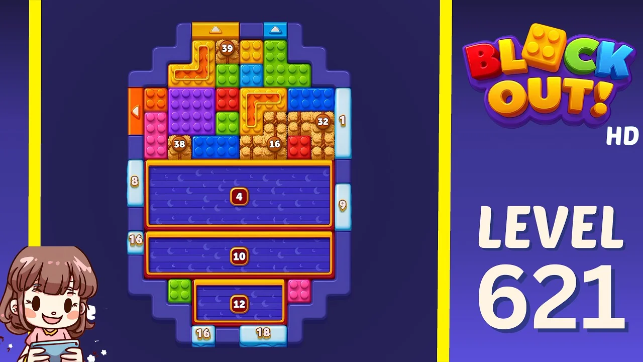 Block Out Level 621 gameplay