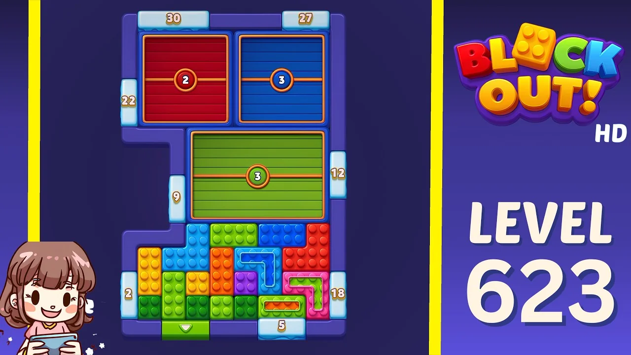 Block Out Level 623 gameplay
