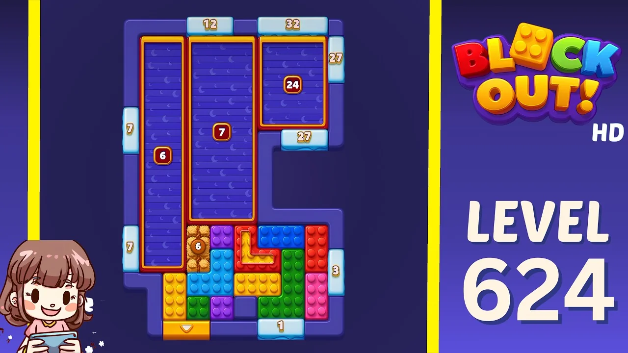 Block Out Level 624 gameplay