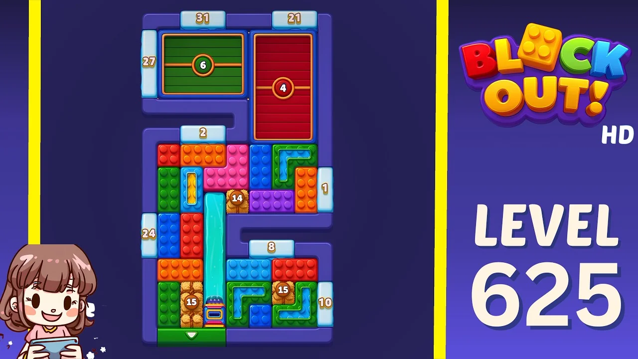 Block Out Level 625 gameplay