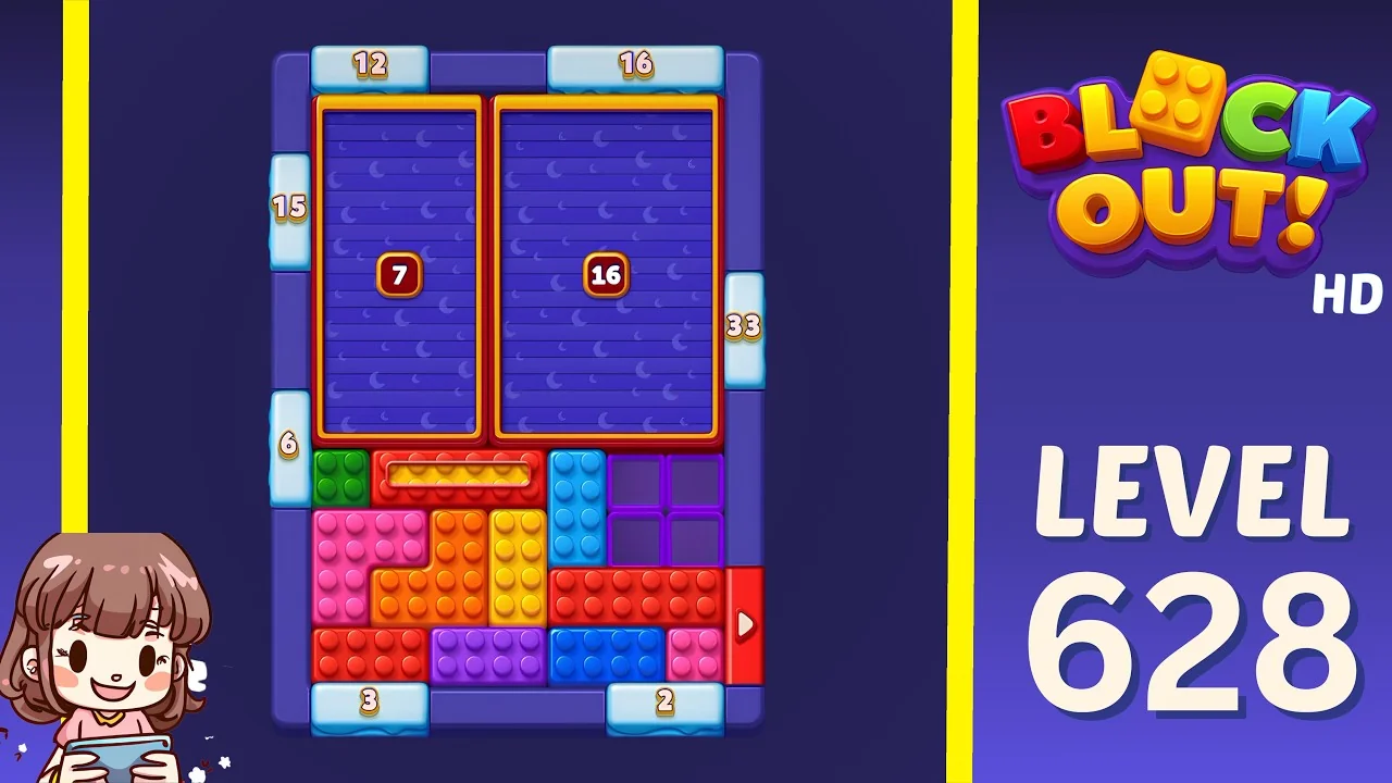Block Out Level 628 gameplay