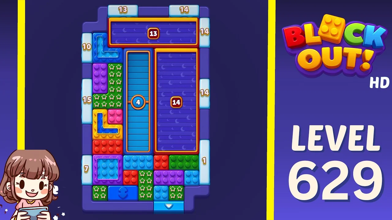 Block Out Level 629 gameplay