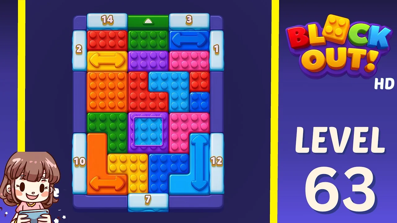 Block Out Level 63 gameplay