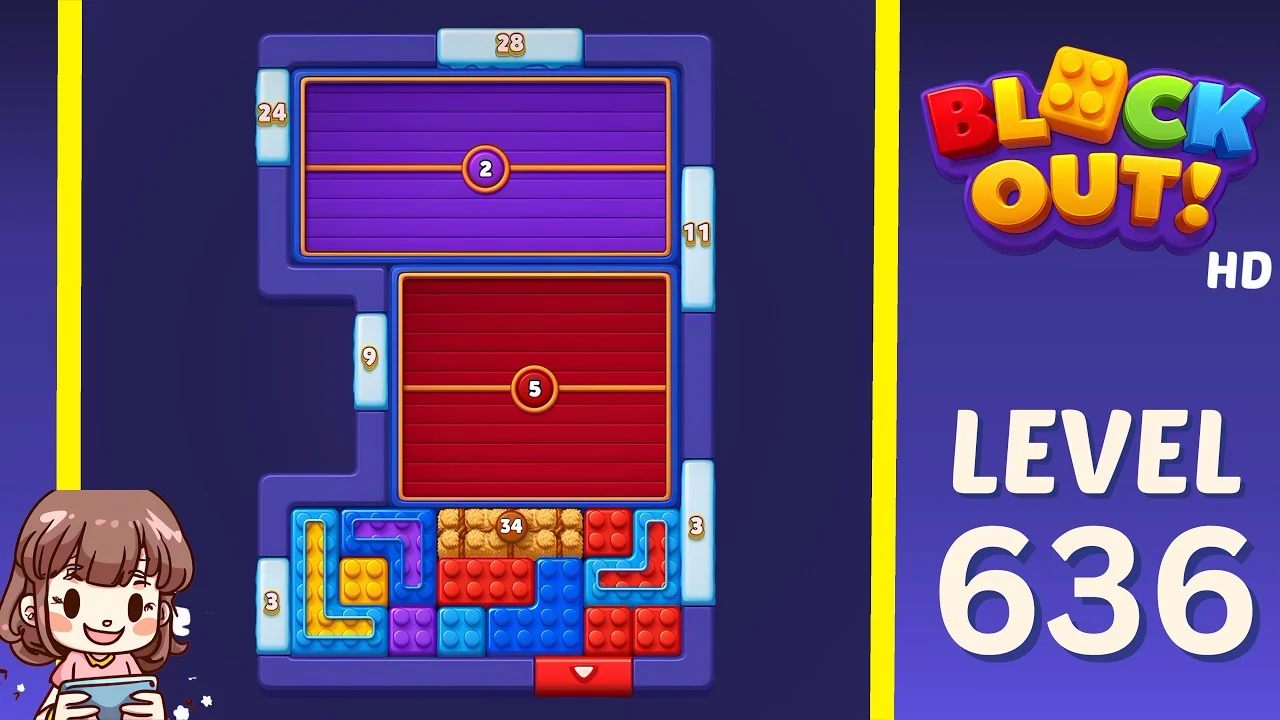 Block Out Level 636 gameplay