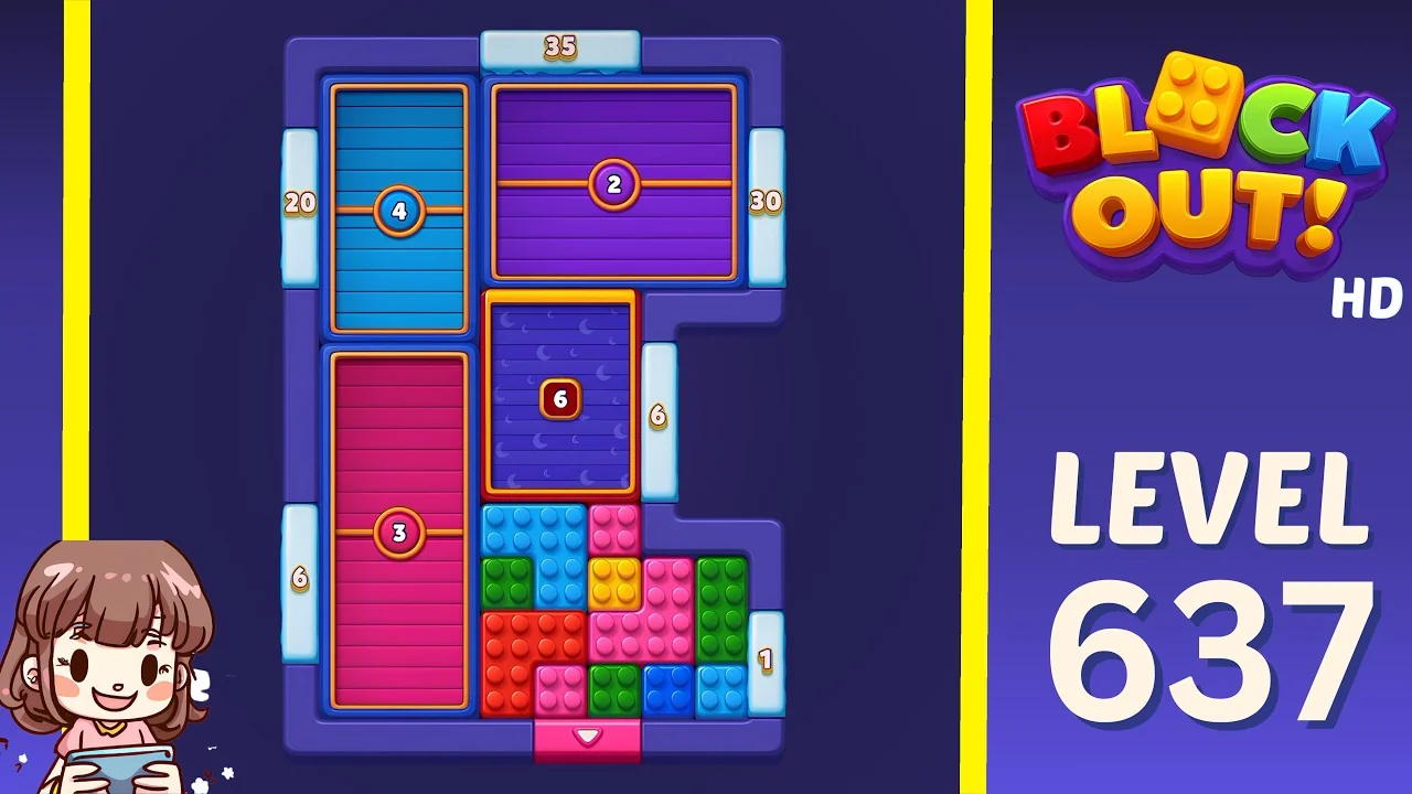 Block Out Level 637 gameplay