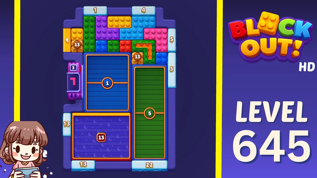 Block Out Level 645 gameplay