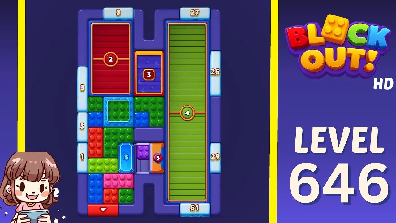 Block Out Level 646 gameplay