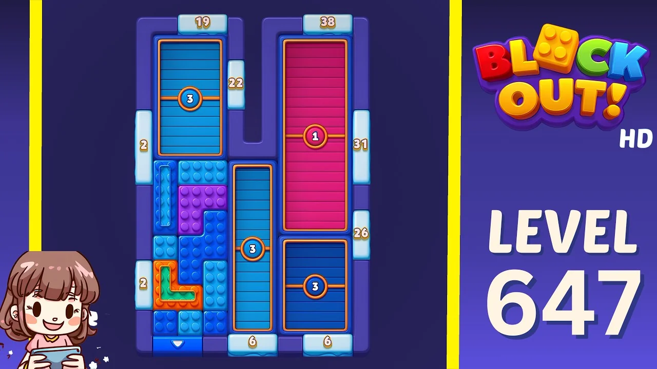 Block Out Level 647 gameplay
