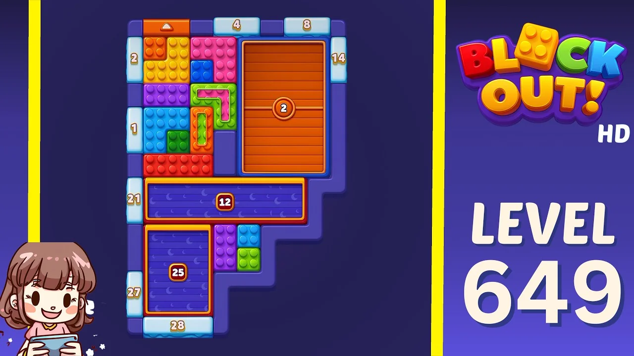 Block Out Level 649 gameplay