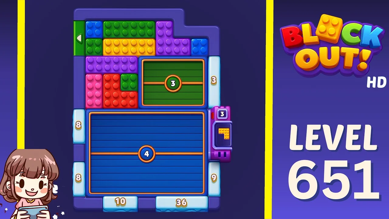 Block Out Level 651 gameplay