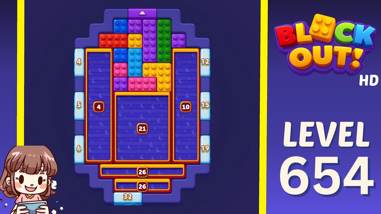 Block Out Level 654 gameplay
