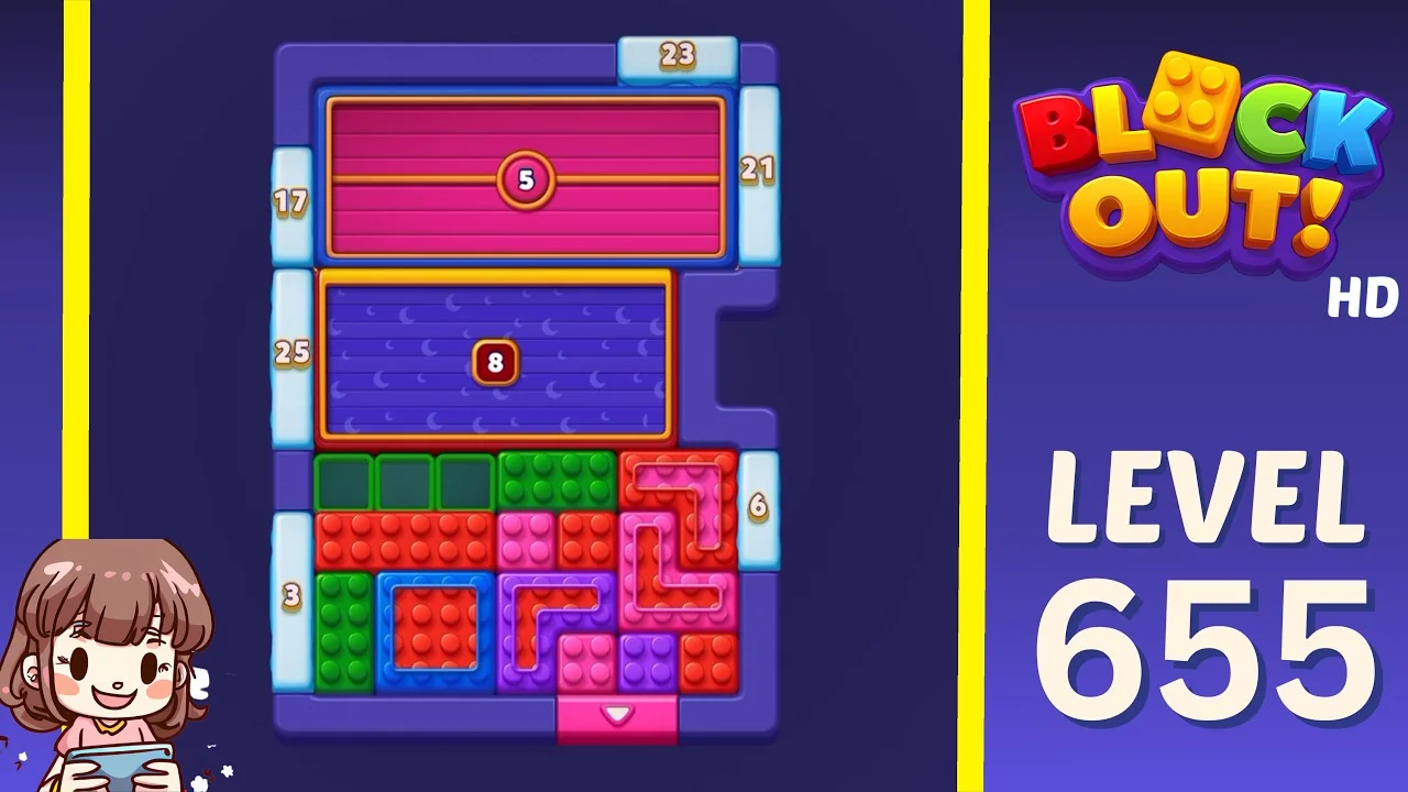 Block Out Level 655 gameplay