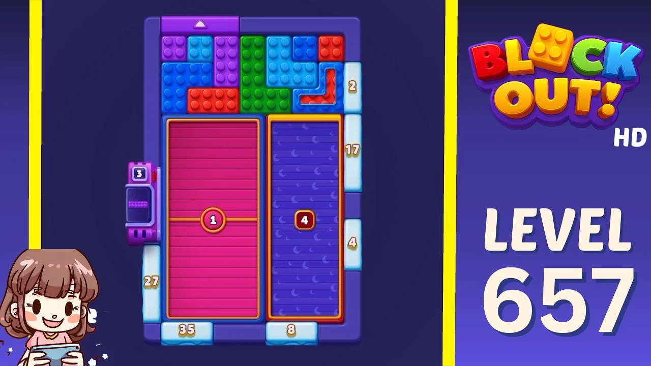 Block Out Level 657 gameplay