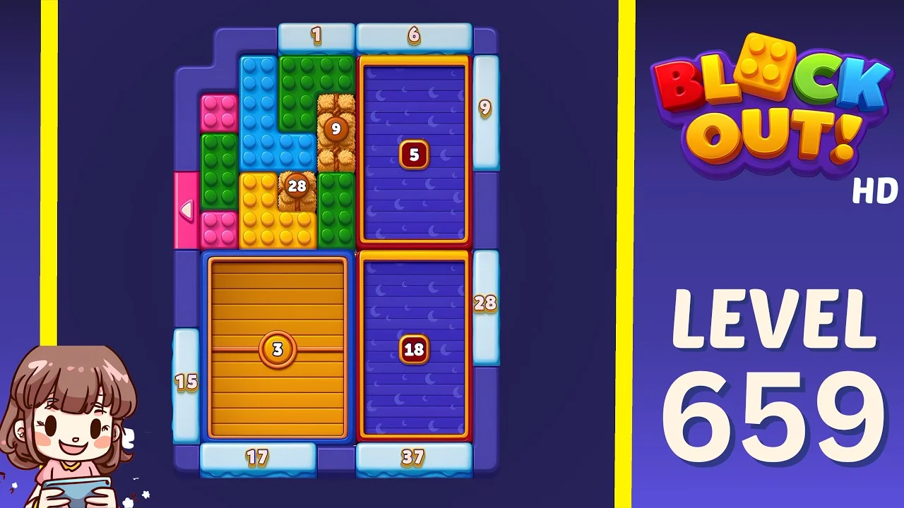 Block Out Level 659 gameplay