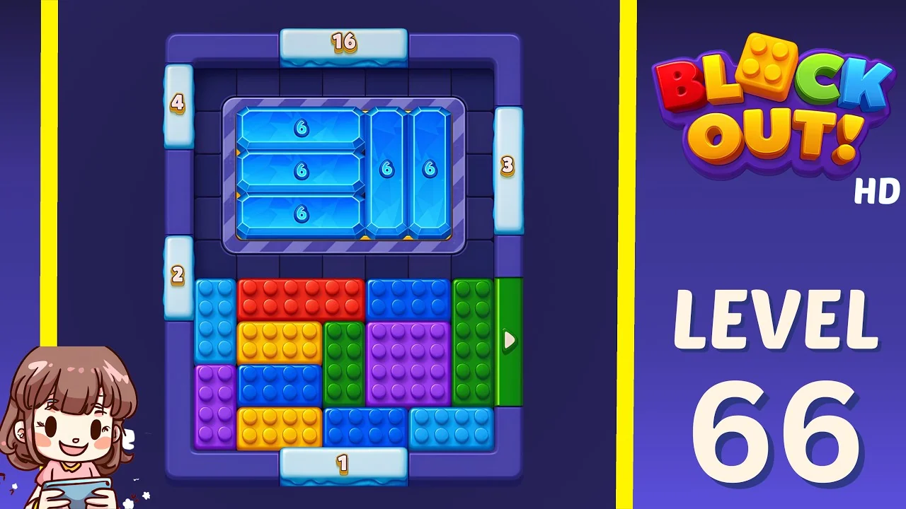 Block Out Level 66 gameplay