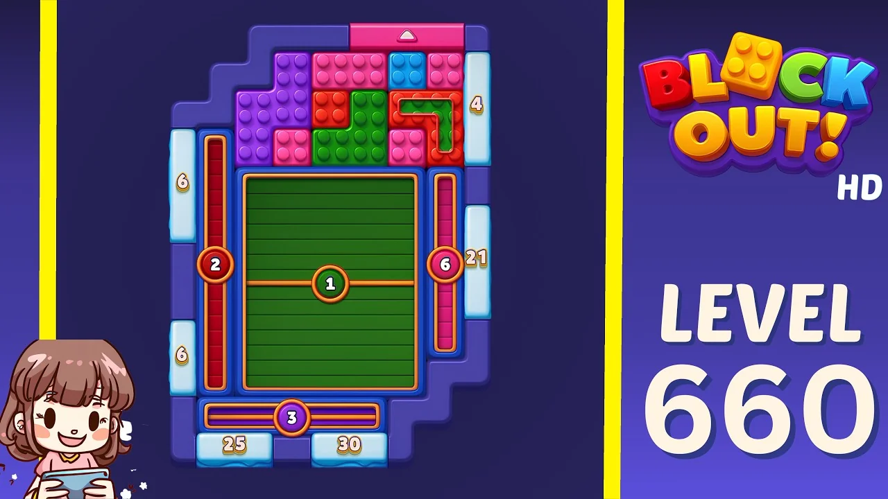 Block Out Level 660 gameplay