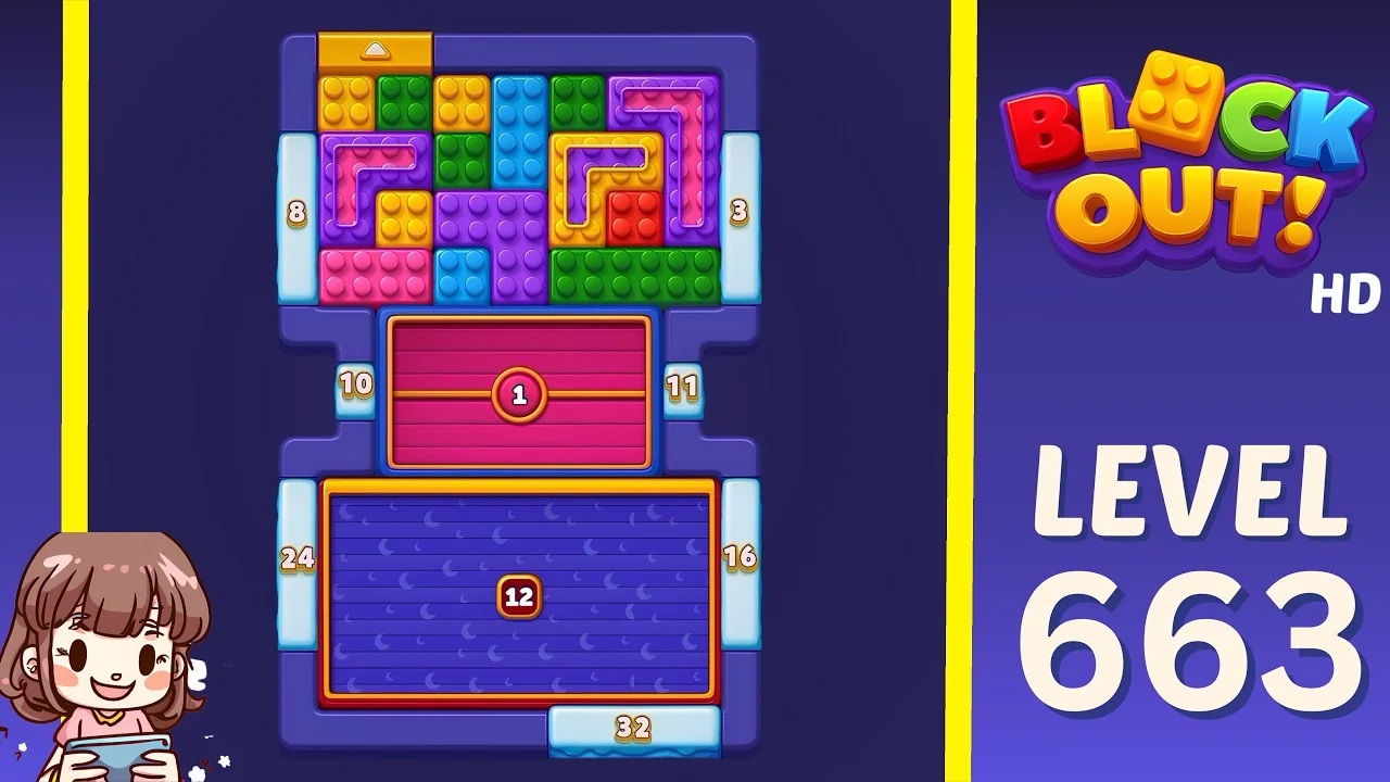 Block Out Level 663 gameplay