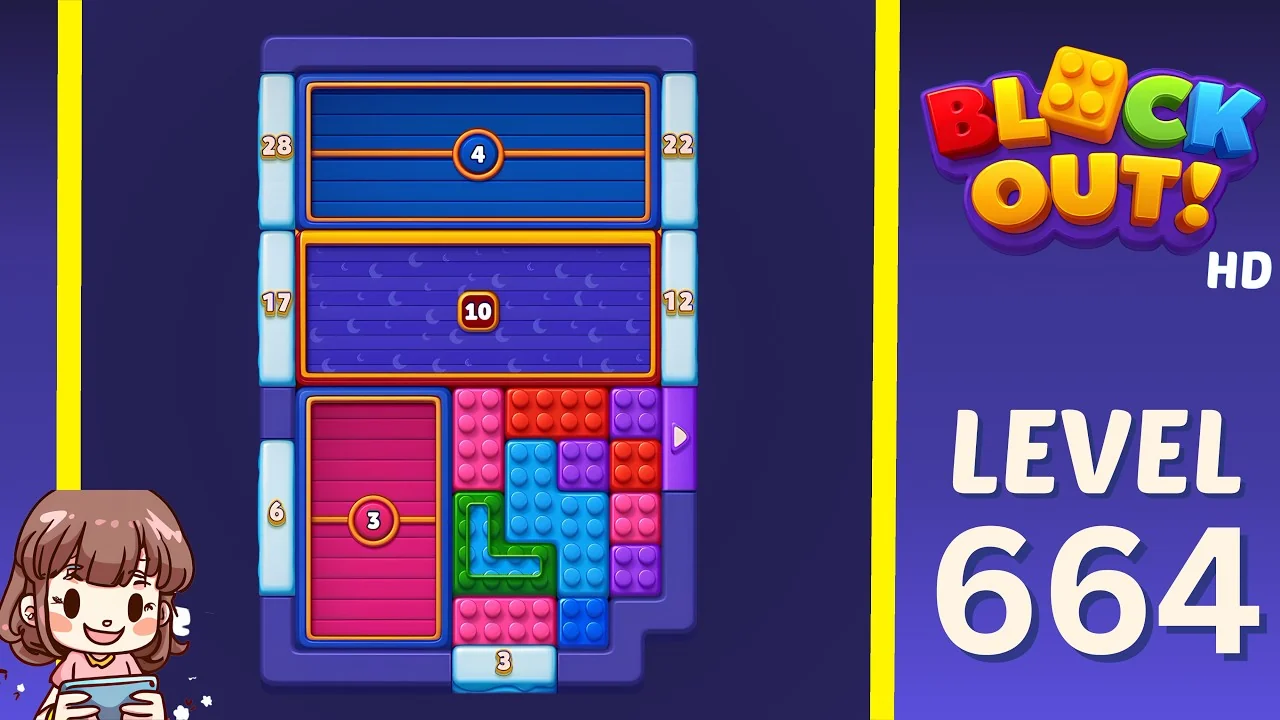 Block Out Level 664 gameplay