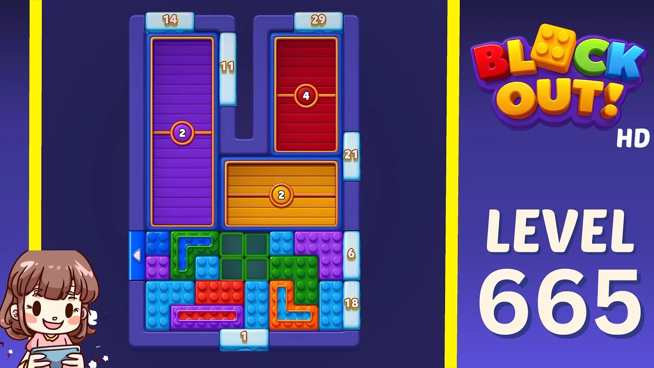 Block Out Level 665 gameplay