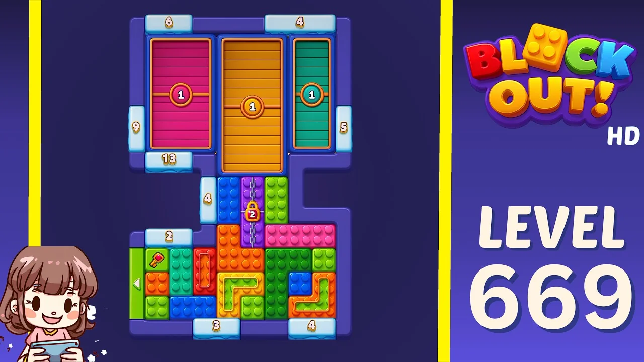Block Out Level 669 gameplay