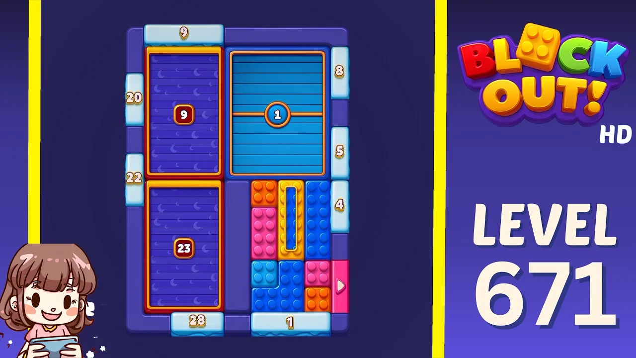 Block Out Level 671 gameplay