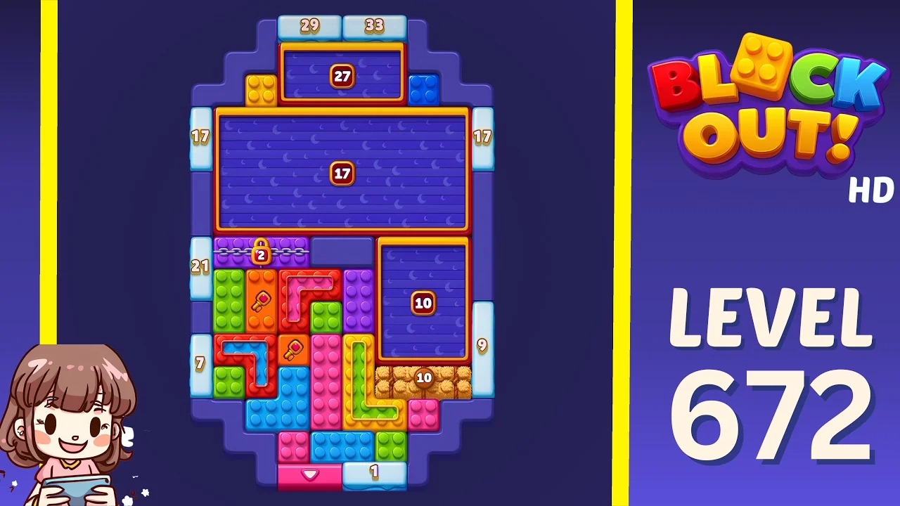 Block Out Level 672 gameplay