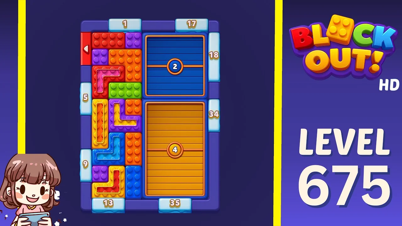Block Out Level 675 gameplay