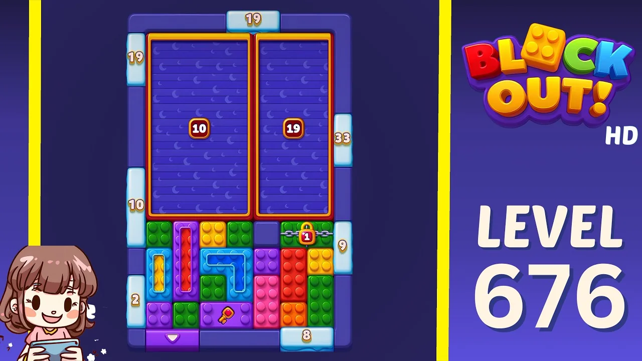 Block Out Level 676 gameplay