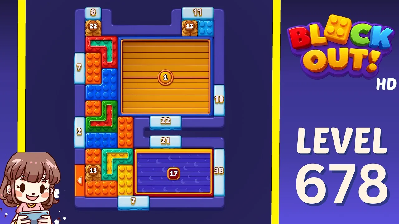 Block Out Level 678 gameplay