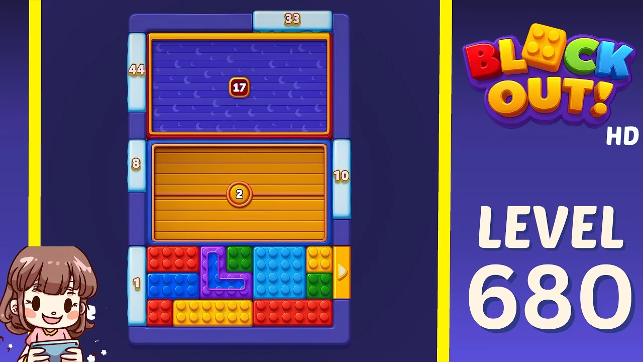 Block Out Level 680 gameplay
