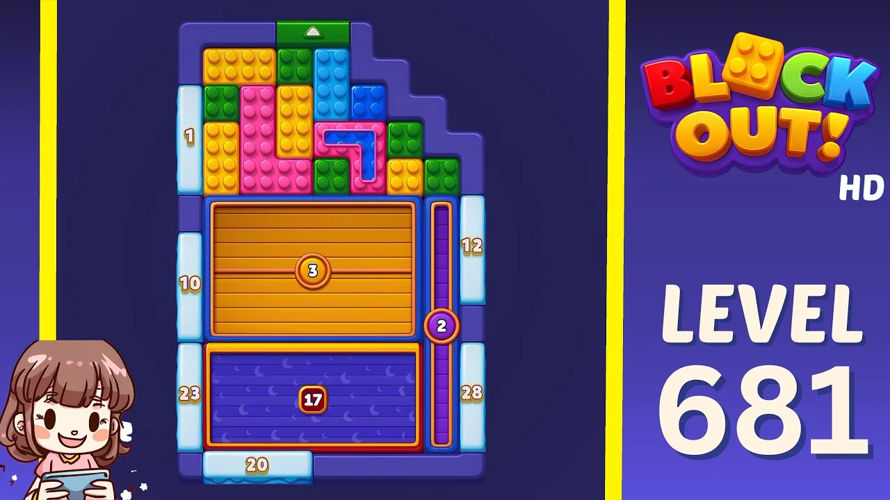 Block Out Level 681 gameplay
