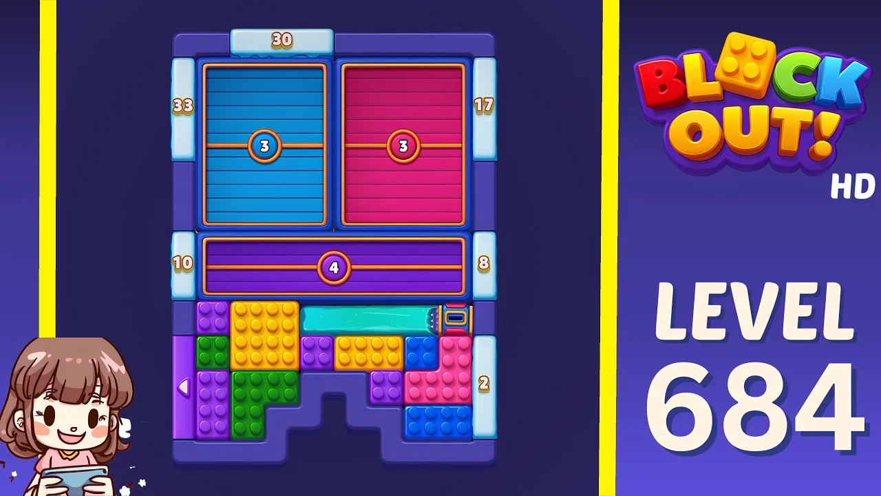 Block Out Level 684 gameplay