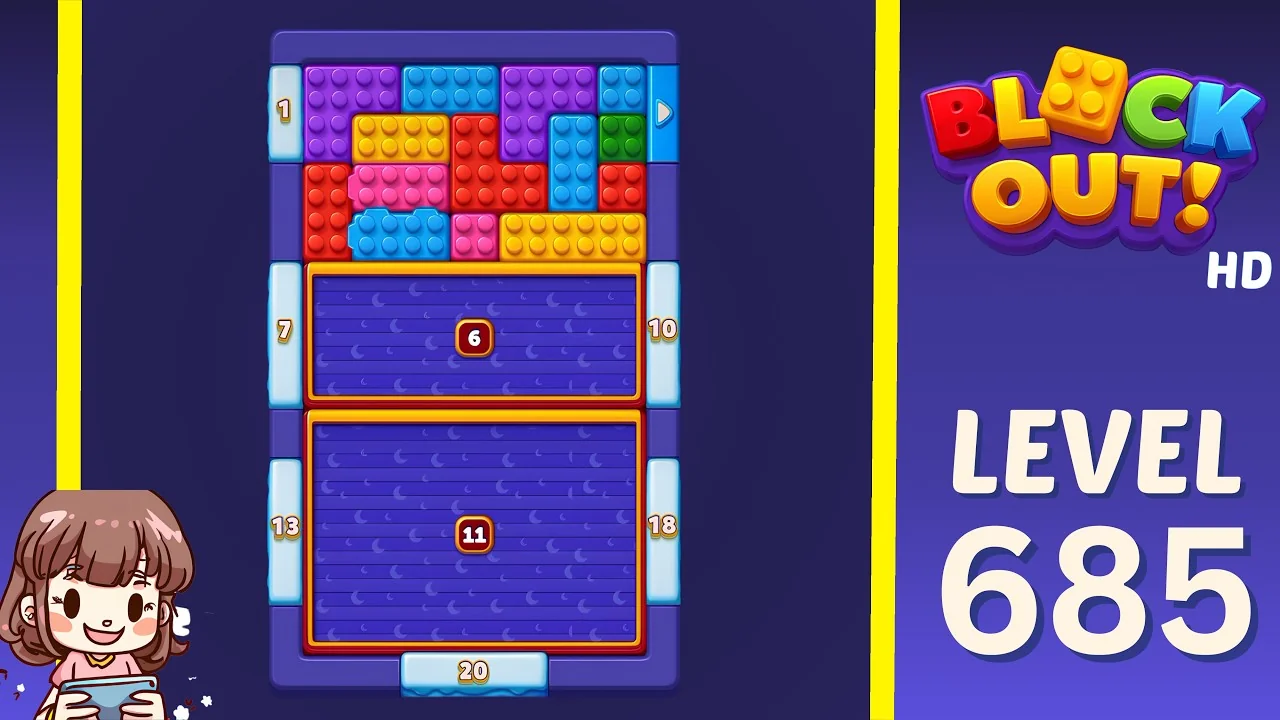 Block Out Level 685 gameplay