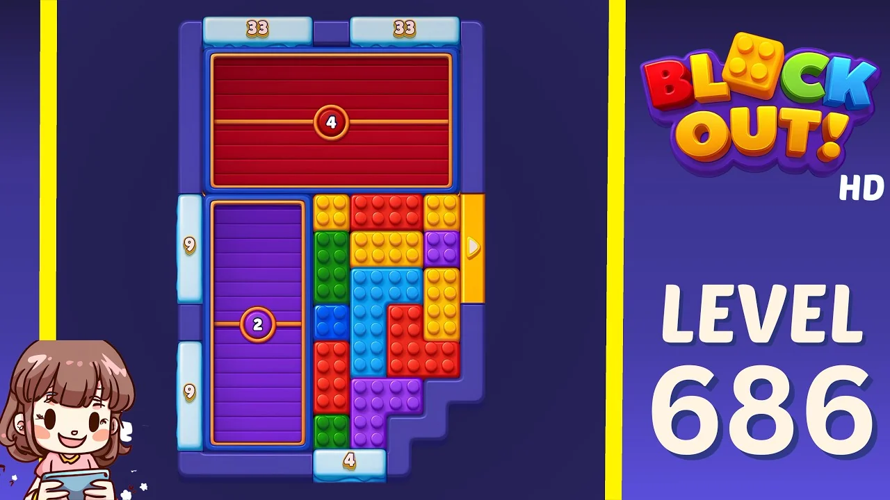 Block Out Level 686 gameplay