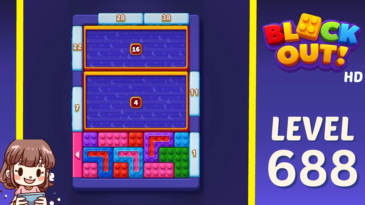 Block Out Level 688 gameplay