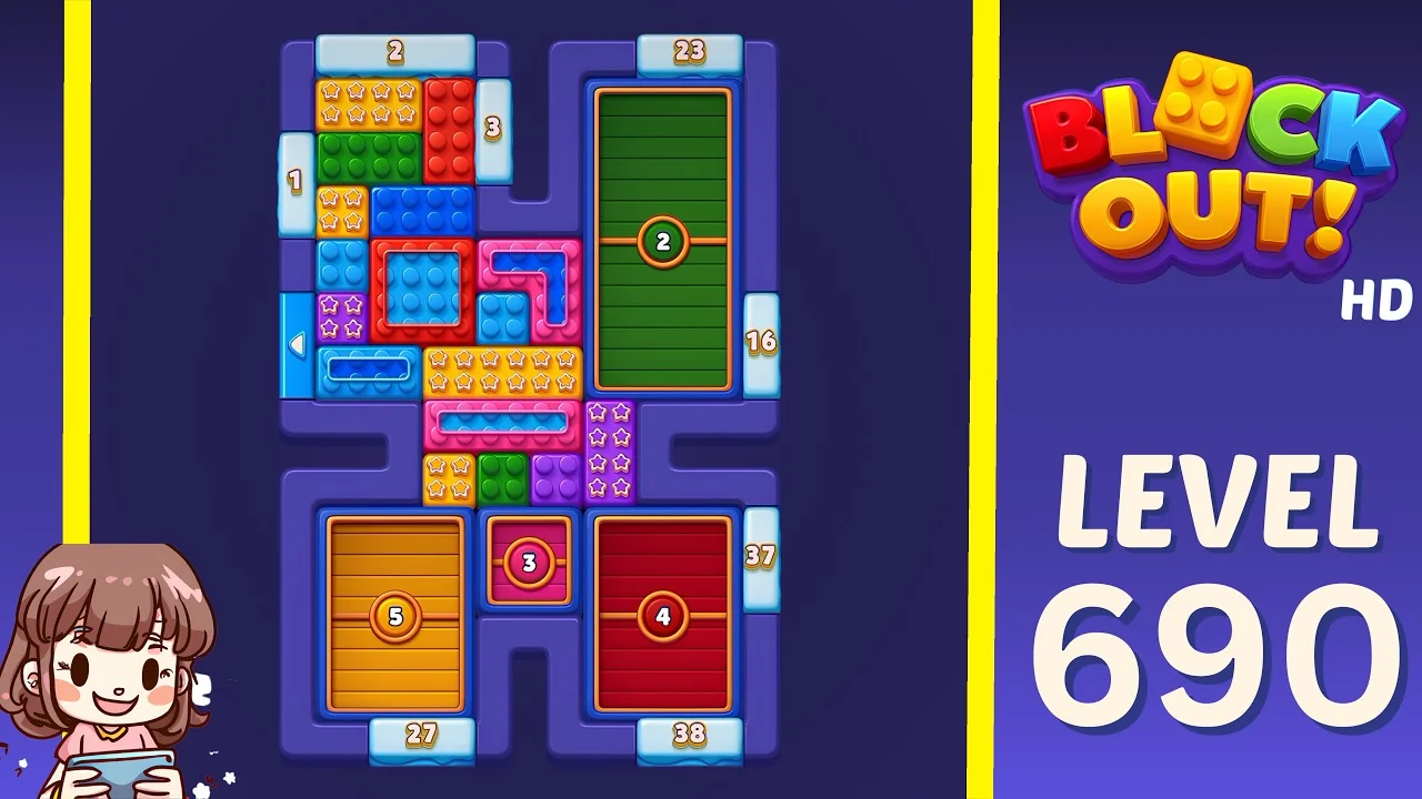 Block Out Level 690 gameplay