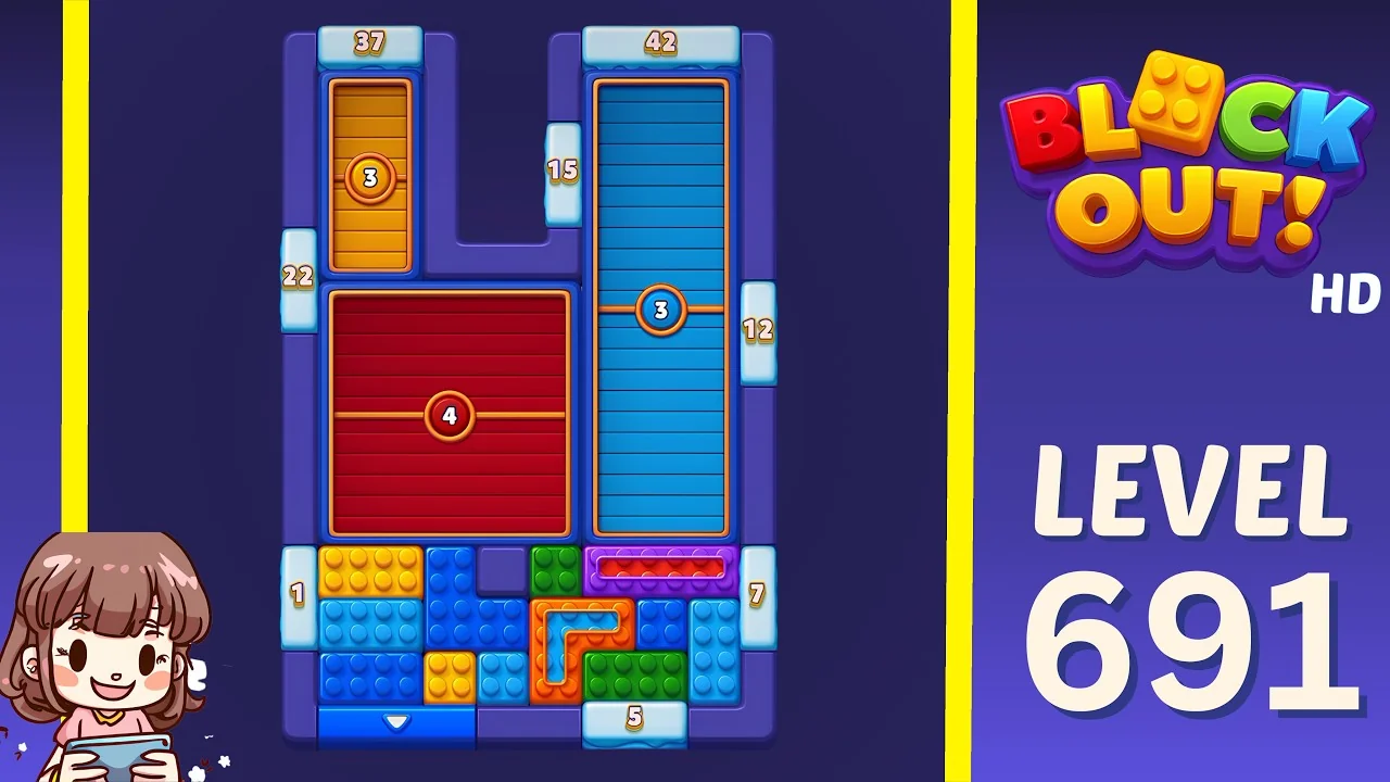 Block Out Level 691 gameplay